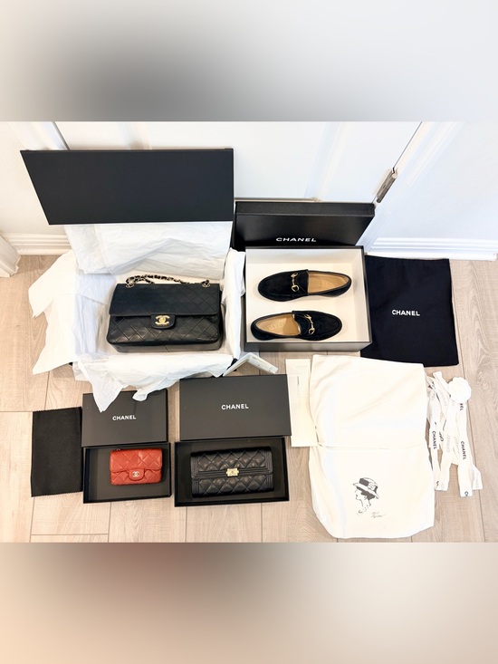 CHANEL Other - Auth CHANEL 6 PIECES Bundle 4 Boxes + 2 Dust Bags & Accessories